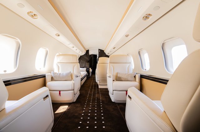 A new Global 6500 joins the Albinati fleet